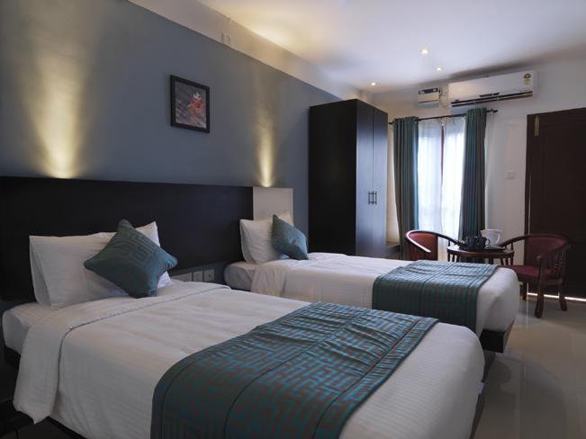 Aquarock Hotel Kazhakuttam Rom bilde